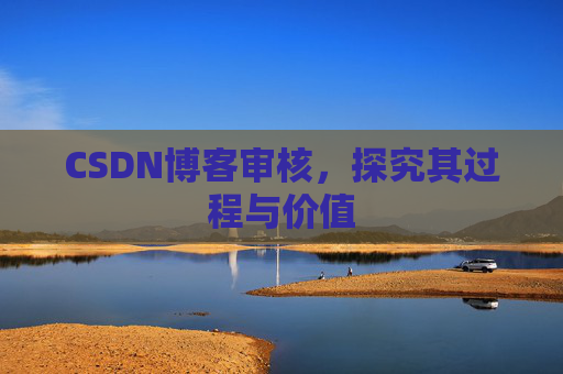 CSDN博客审核，探究其过程与价值